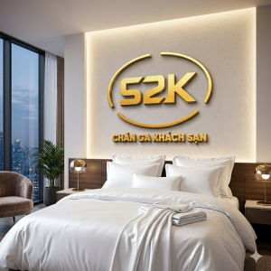 S2K - Bộ Chăn Ga Khách Sạn - Vải T400