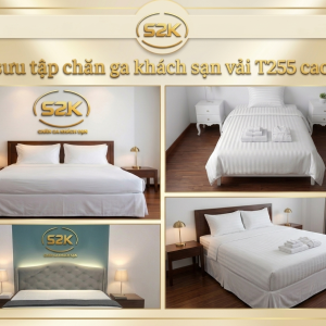 Alternative view of S2K - BỘ CHĂN GA KHÁCH SẠN VẢI T255